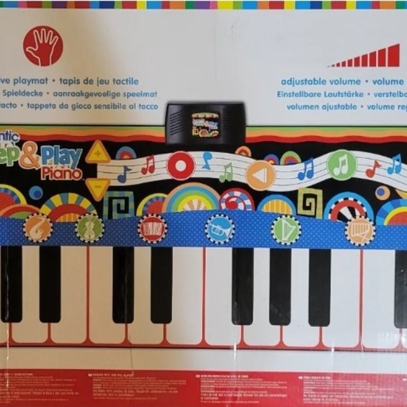 Alex Gigantic Step & Play Piano Keyboard Playmat 8 Instrument Sound 72"x30" NEW - Picture 3 of 3